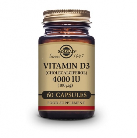 Vitamina D3 4000 IU (100mcg) 60vcaps 